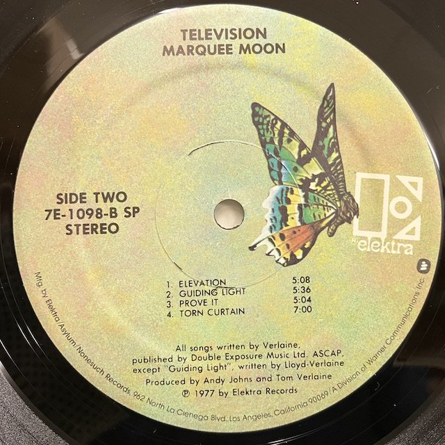 Television / Marquee Moon 7e1098 :通販 ジャズ レコード 買取 Bamboo Music