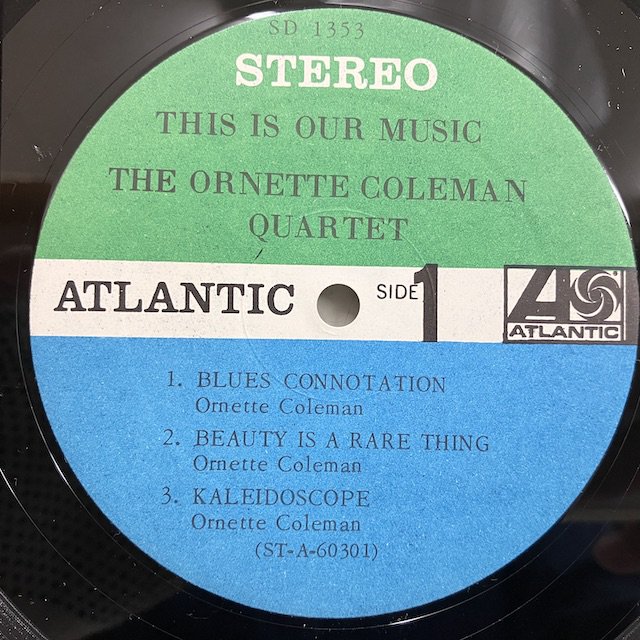 Ornette Coleman / this is Our Music sd1353 :通販 ジャズ レコード 買取 Bamboo Music