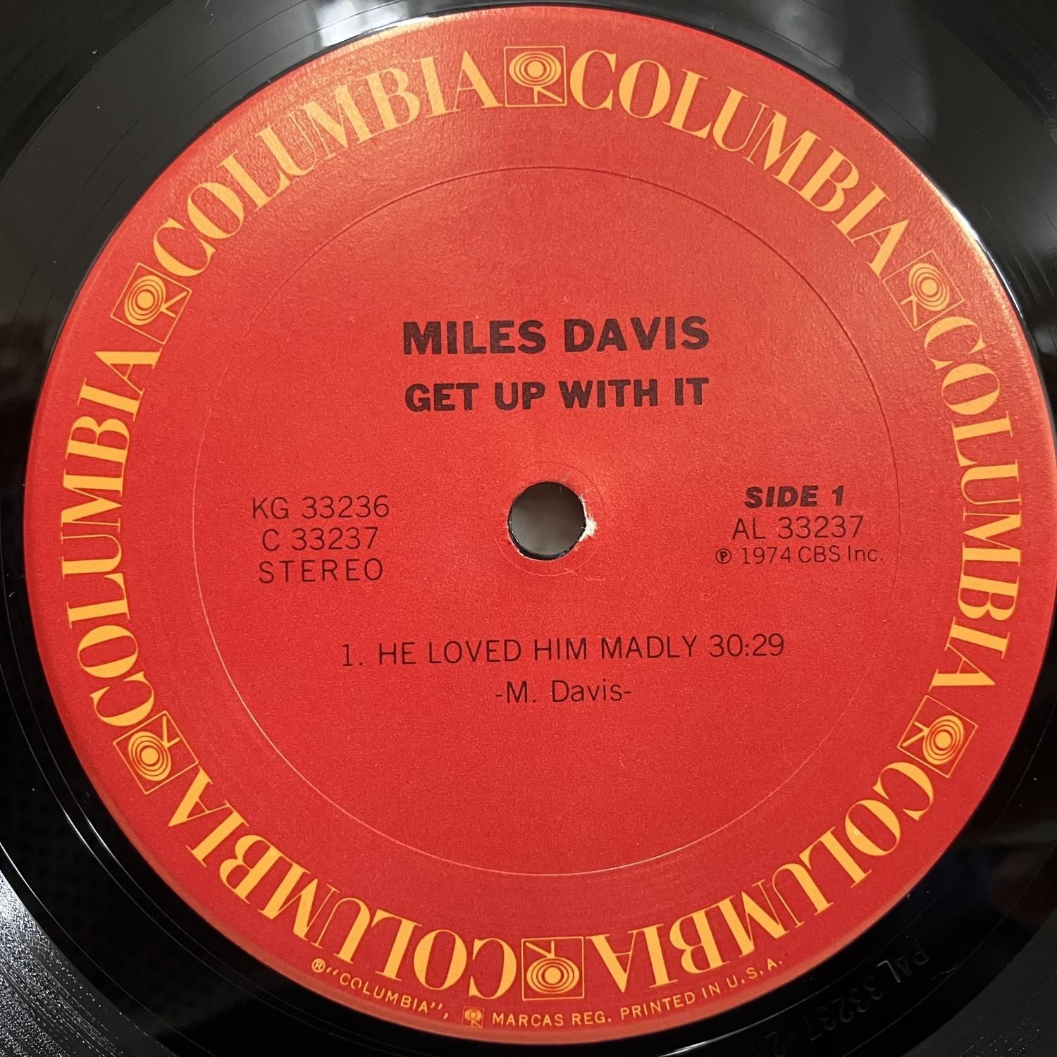 マイルスデイビスレコード　GET UP WITH IT Miles Davis – Get Up With It – 2 x Vinyl (LP, Album + 2 more