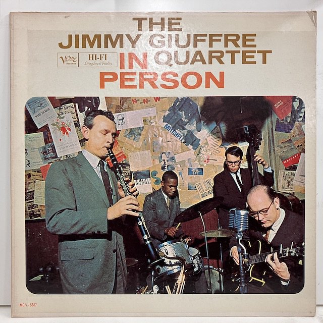 Jimmy Giuffre / In Person MGV-8387 :通販 ジャズ レコード 買取 Bamboo Music