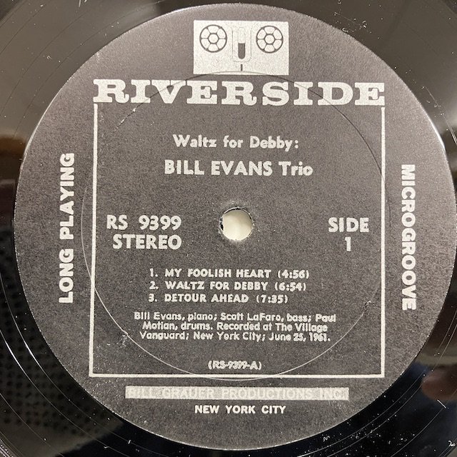 Bill Evans / Waltz for Debby rs9399 :通販 ジャズ レコード 買取 