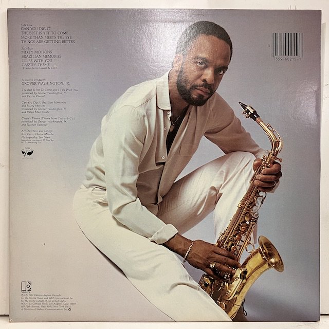 Grover Washington JR / the Best is Yet to Come 60215 :通販 ジャズ