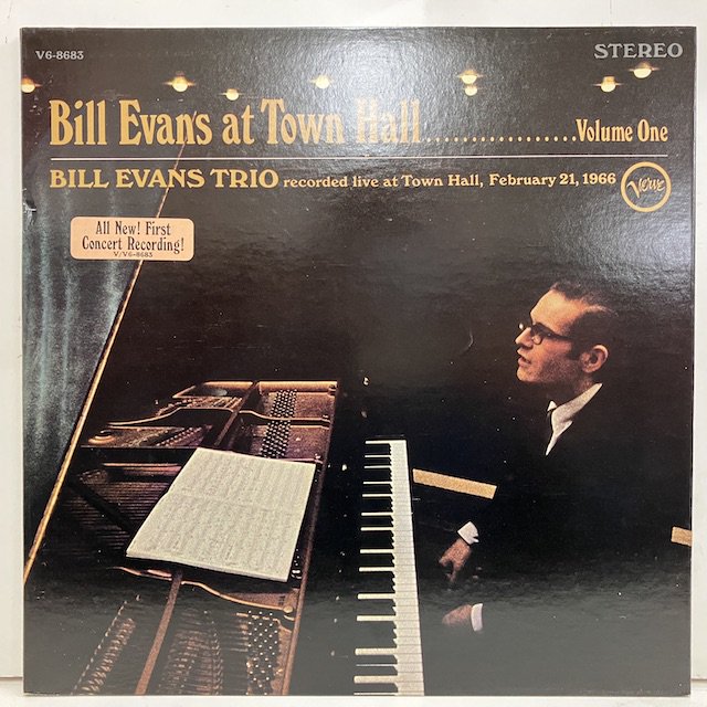 Bill Evans / Town Hall vol1 v6-8683 :通販 ジャズ レコード 買取 Bamboo Music