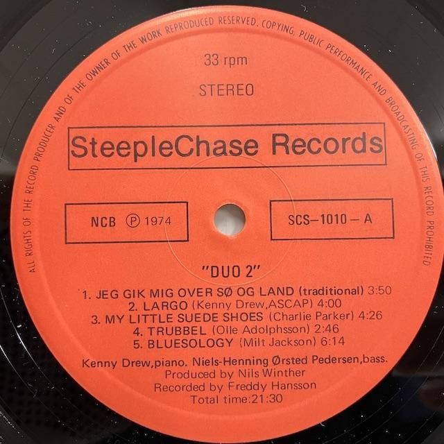 Kenny Drew / Duo2 scs1010 :通販 ジャズ レコード 買取 Bamboo