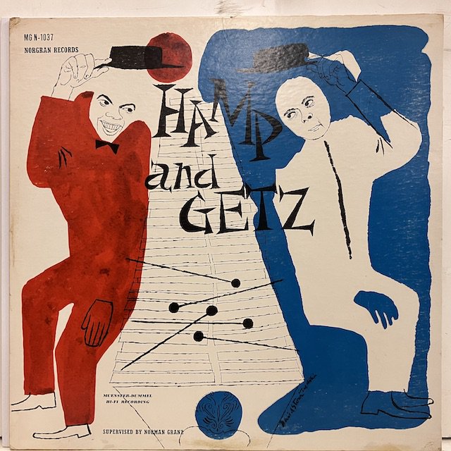 ○即決LP Lionel Hampton Stan Getz / Hamp and Getz mgn1037 米