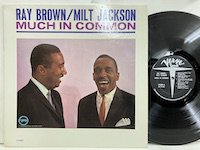 Ray Brown Milt Jackson / Much In Common V8580