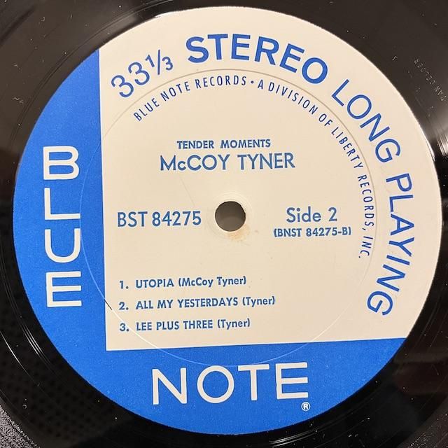 マッコイタイナー VANGELDER刻印 ジャズ レコード Blue Note - 洋楽