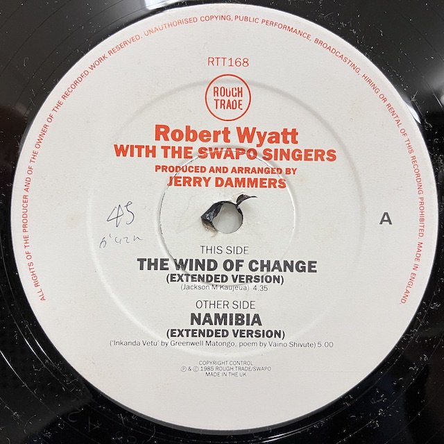 Robert Wyatt / The Wind Of Change Rtt168 :通販 ジャズ レコード 買取 Bamboo Music