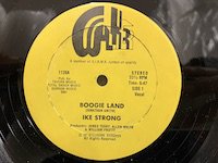 Ike Strong / Boogie Land 1126 :通販 ジャズ レコード 買取 Bamboo Music
