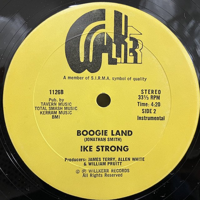 Ike Strong / Boogie Land 1126 :通販 ジャズ レコード 買取 Bamboo Music