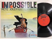 Pete Jolly / Impossible e1014