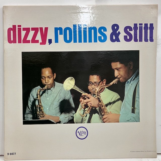 Dizzy Gillespie / Dizzy Rollins & Stitt V8477 :通販 ジャズ レコード 買取 Bamboo Music