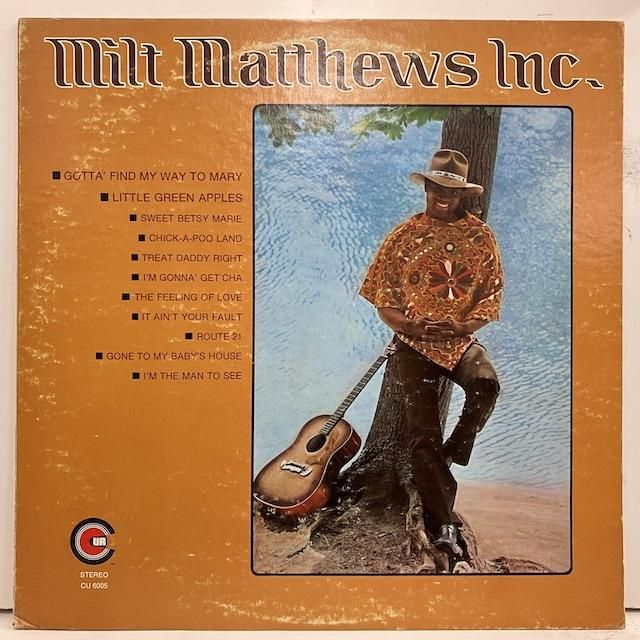 Milt Matthews Inc / Milt Matthews Inc CU6005 :通販 ジャズ