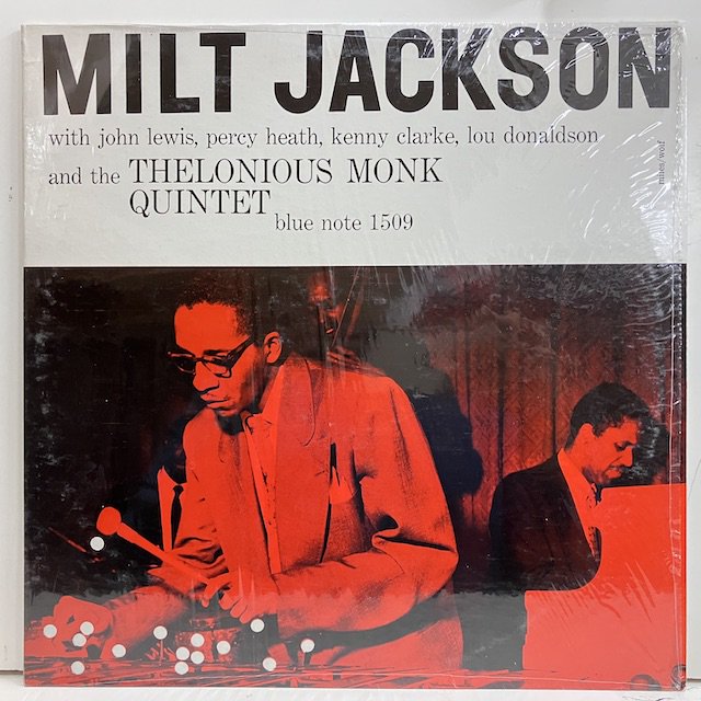 Milt Jackson / and Thelonious Monk quintet blp1509 :通販 ジャズ レコード 買取 Bamboo  Music