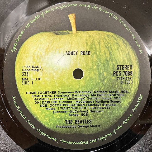 Beatles / Abbey Road Pcs7088 :通販 ジャズ レコード 買取 Bamboo Music