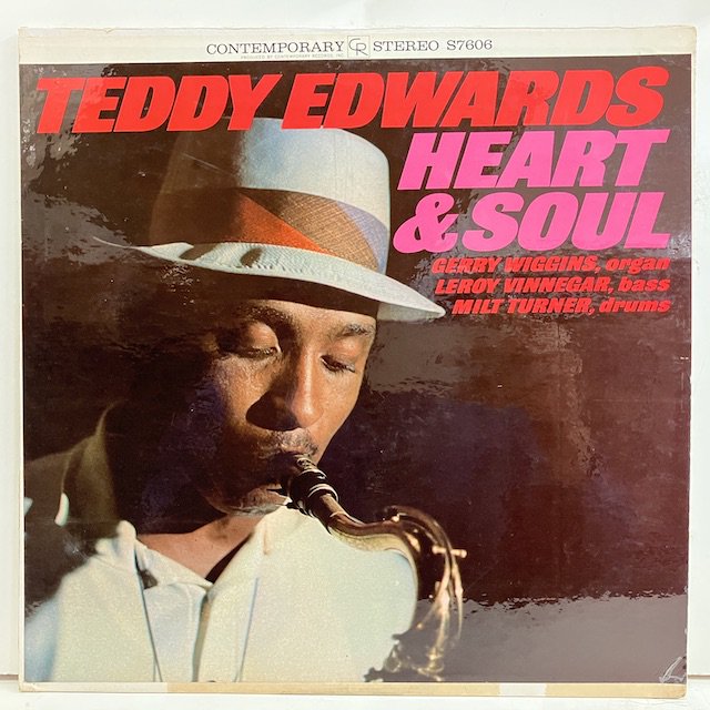 Teddy Edwards / Heart & Soul s7606 :通販 ジャズ レコード 買取 Bamboo Music