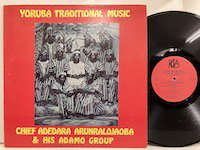 Chief Adedara Arunralojaoba / Yoruba Traditional Music　kr27