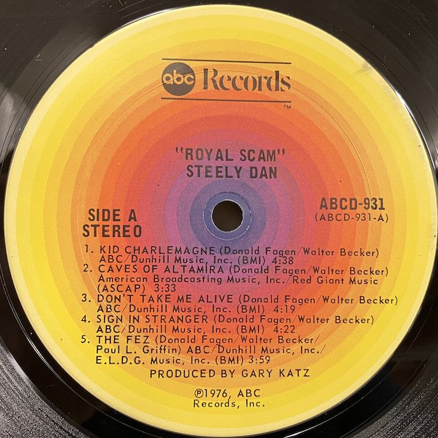 Steely Dan / the Royal Scam abcd-931 :通販 ジャズ レコード 買取 Bamboo Music