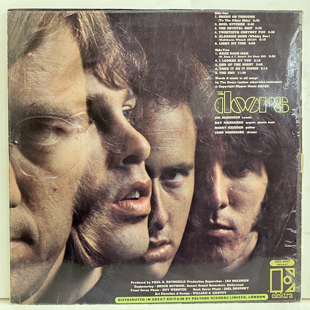 Doors / The Doors EKL4007 :通販 ジャズ レコード 買取 Bamboo Music