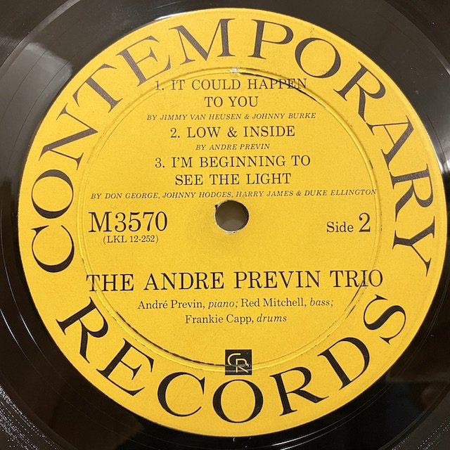 Andre Previn / King Size m3570 :通販 ジャズ レコード 買取 Bamboo Music