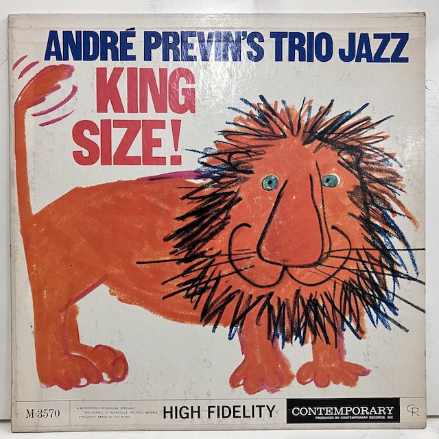 Andre Previn / King Size m3570 :通販 ジャズ レコード 買取 Bamboo Music