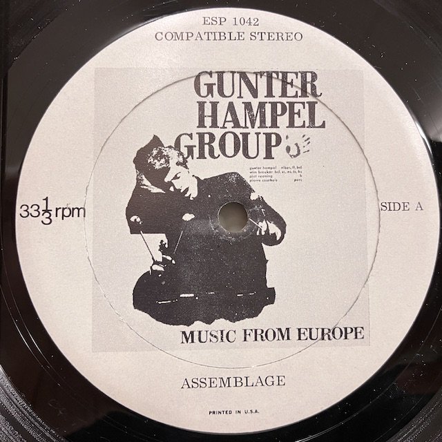 □即決 FREE/SPIRITUAL Gunter Hampel Group / Music From Europe