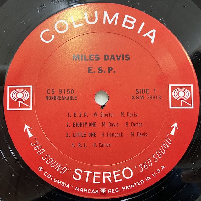 Miles Davis / Esp cs9150 :通販 ジャズ レコード 買取 Bamboo Music