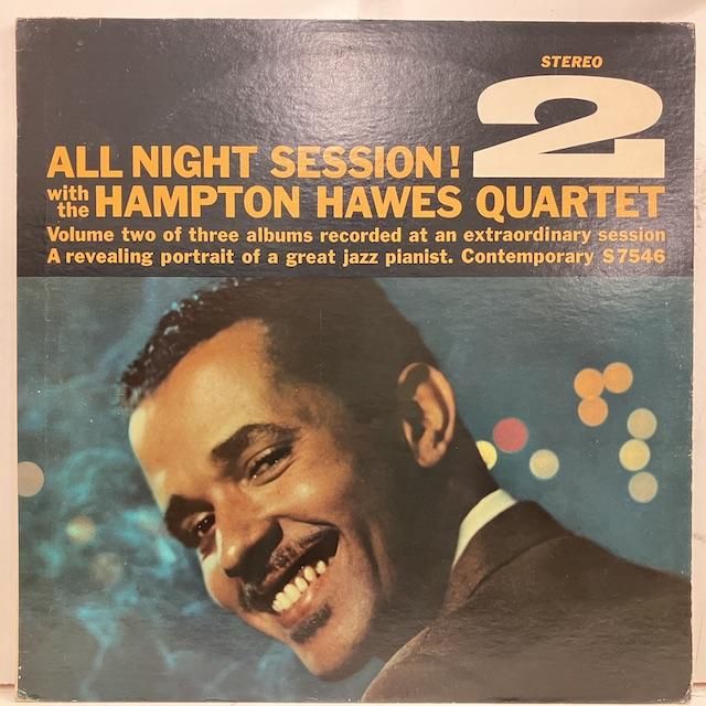 Hampton Hawes / All Night Session Vol2 S7546 :通販 ジャズ