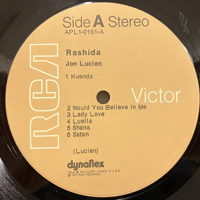 Jon Lucien Rashida apl1-0161 :通販 ジャズ レコード 買取 Bamboo Music