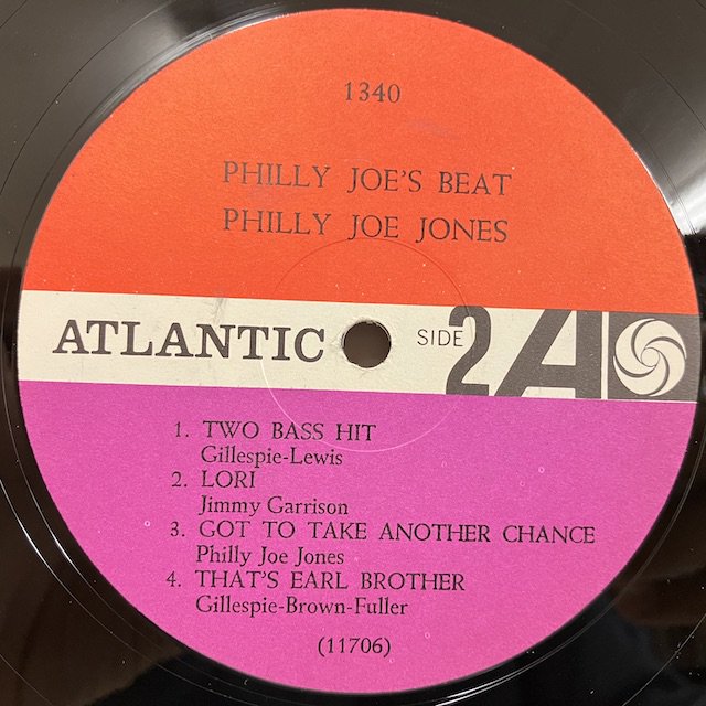 Philly Joe Jones / Philly Joe's Beat 1340 :通販 ジャズ レコード 買取 Bamboo Music