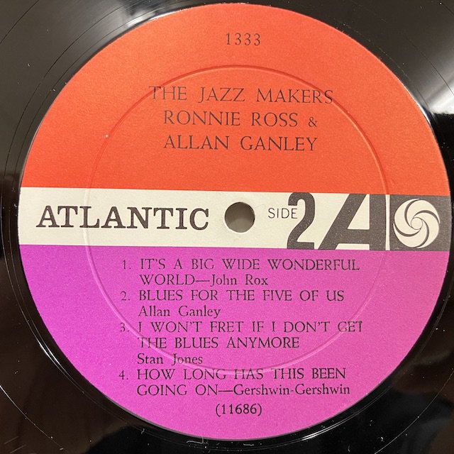 ○即決LP Ronnie Ross & Allan Ganley / the Jazz Makers 1333 ej3423