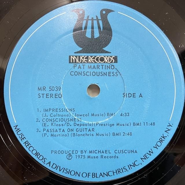 Pat Martino / Consciousness mr5039 :通販 ジャズ レコード