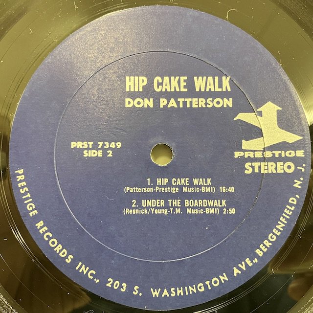 Don Patterson Booker Ervin / Hip Cake Walk prst7349 :通販 ジャズ レコード 買取 Bamboo  Music