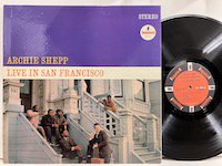 Archie Shepp / Live in San Francisco As9118 :通販 ジャズ レコード