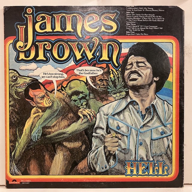 ☆即決 James Brown / Hell pd2-9001 d1615 米オリジナル Coldblooded