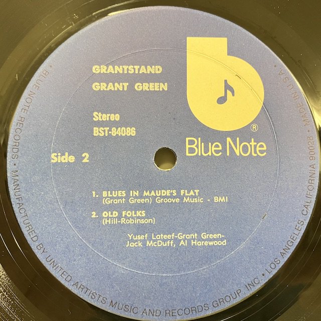 Grant Green / Grantstand Bst84036 :通販 ジャズ レコード 買取 Bamboo Music