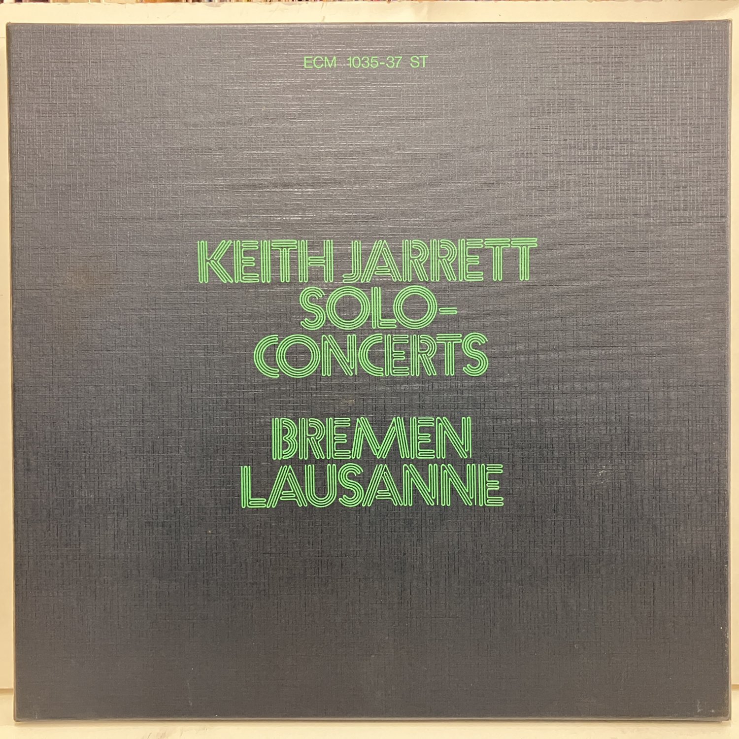 □即決 ECM/FUSION Keith Jarrett / Solo Concerts ecm1035-37st