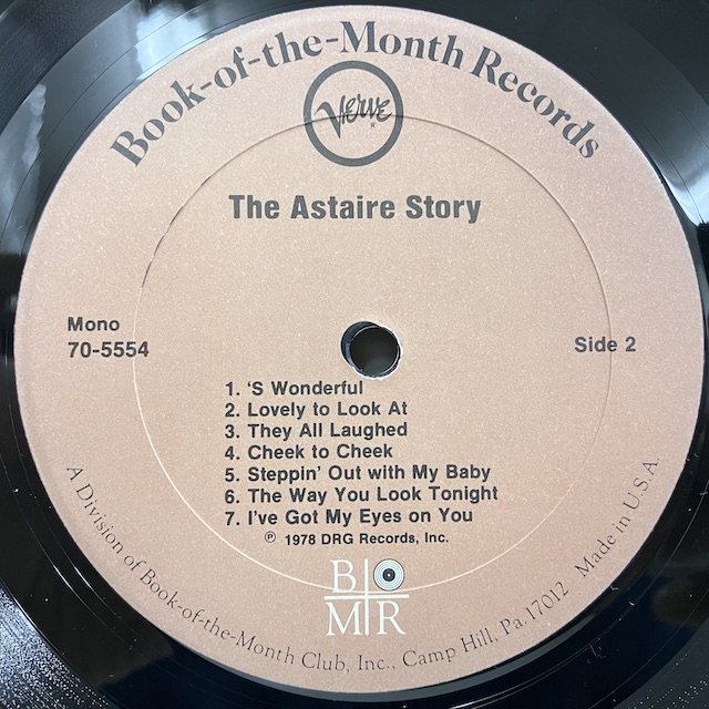 Fred Astaire / The Astaire Story 70-5554 :通販 ジャズ レコード 買取 Bamboo Music