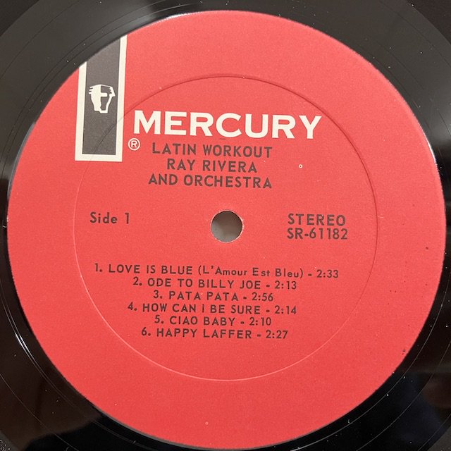 Ray Rivera / Latin Workout sr61182 :通販 ジャズ レコード 買取 Bamboo Music