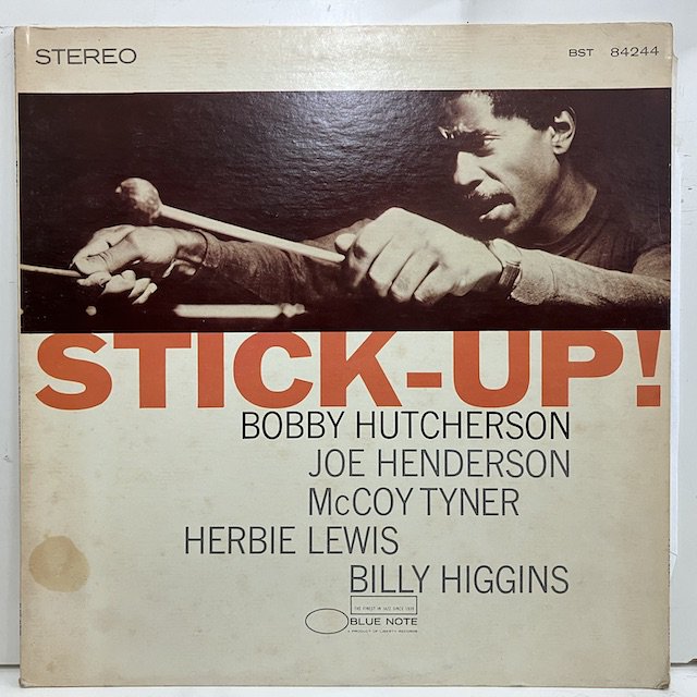 Bobby Hutcherson / Stick Up Bst84244 :通販 ジャズ レコード 買取 Bamboo Music