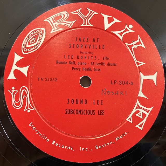 Lee Konitz / at Storyville Stlp304 - Bamboo Music / バンブーミュージック