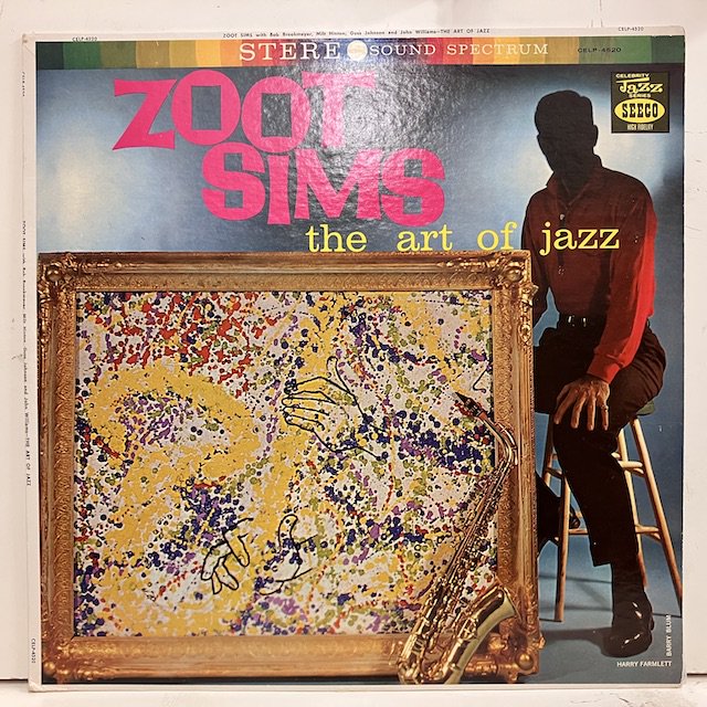 ○即決LP Zoot Sims / The Art Of Jazz CELP-4520 j37880 米盤、Dg