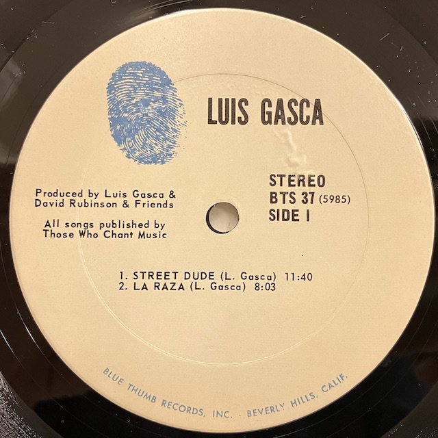 Luis Gasca / Luis Gasca bts37 :通販 ジャズ レコード 買取 Bamboo Music