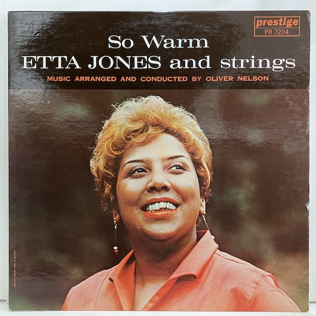 Etta Jones / So Warm prlp7204 :通販 ジャズ レコード 買取 Bamboo Music