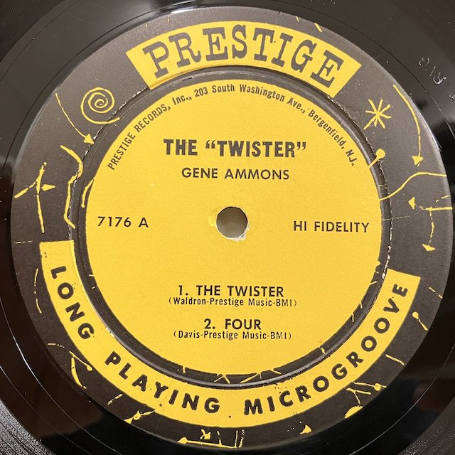 Gene Ammons / the Twister Prlp7176 :通販 ジャズ レコード 買取 Bamboo Music