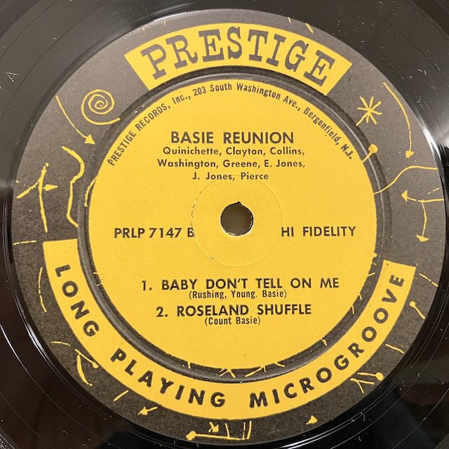 Paul Quinichette / Basie Reunion prlp7147 :通販 ジャズ レコード 買取 Bamboo Music