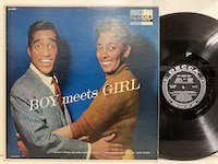 Carmen McRae Sammy Davis jr / Boy Meets Girl dl8490 :通販 ジャズ