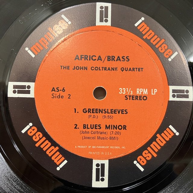 John Coltrane / Africa Brass as-6 :通販 ジャズ レコード 買取 Bamboo Music