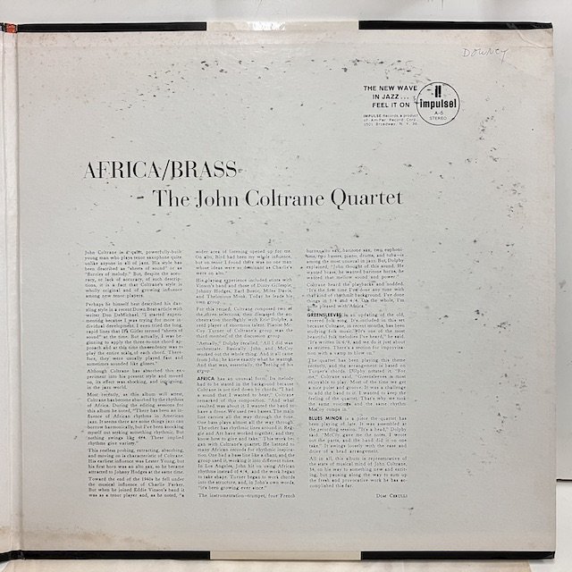 John Coltrane / Africa Brass as-6 :通販 ジャズ レコード 買取