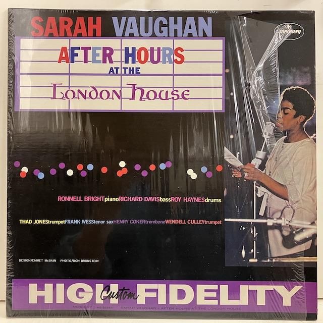 Vaughan, Sarah - After Hours at the London House - Amazon